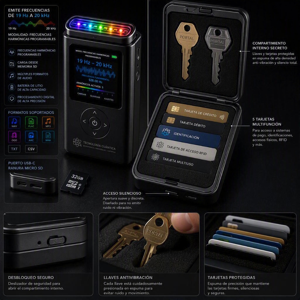 ML-QBP-HRP-X7 - Quantum BioPhotonic Harmonic Resonance Portal™ X7 Pro Max Elite Signature Edition